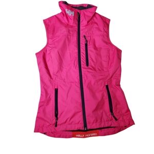 Helly Hansen Pink Crew Sailing Waterproof Vest Zip Small Women  248
